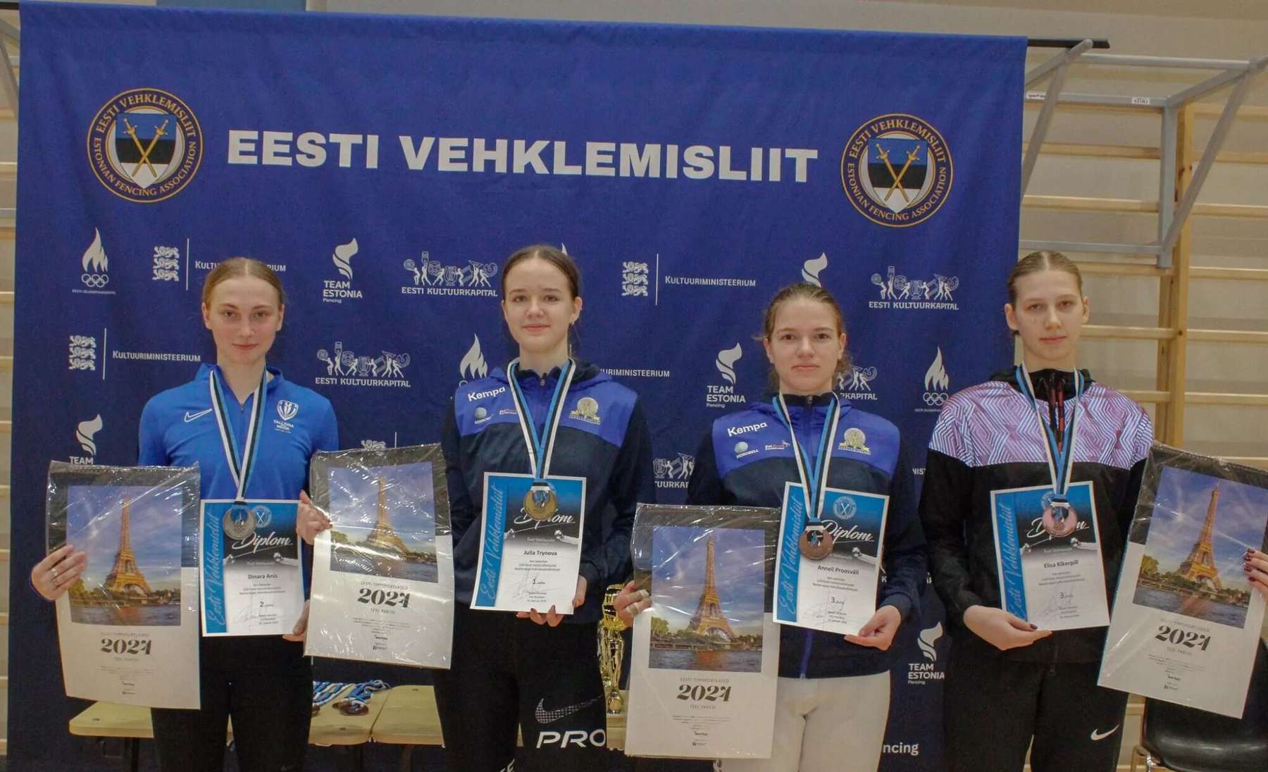 Mathias Murumaa ja Julia Trynova Võidutsesid Eesti U20 Meistrivõistlustel