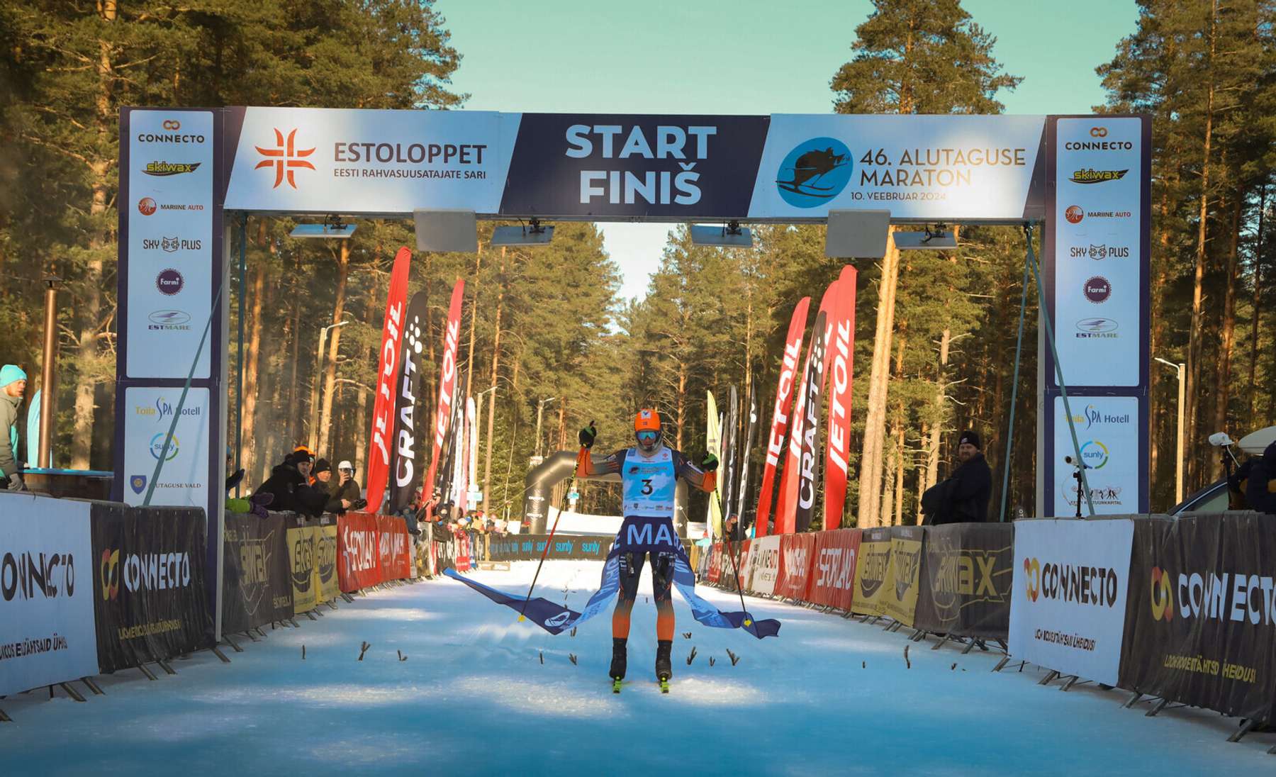 46. Alutaguse maratoni võitja Stian Hoelgaard