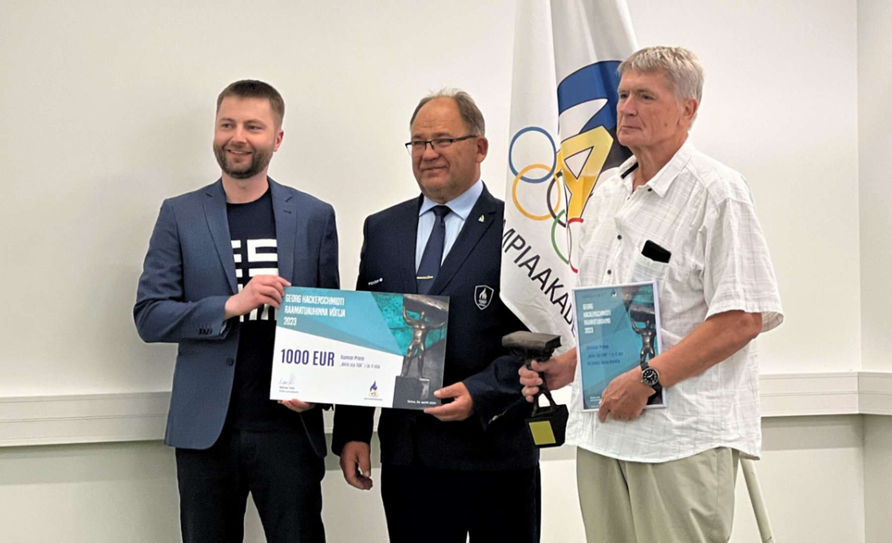 2023. aasta spordiraamatuks valiti Eesti Olümpiakomitee ajaloost jutustav teos