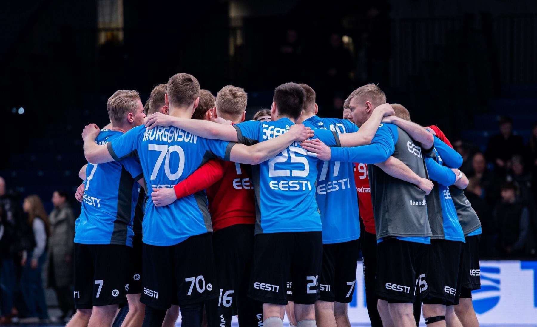 Eesti meeste käsipallikoondis kohtub Islandiga