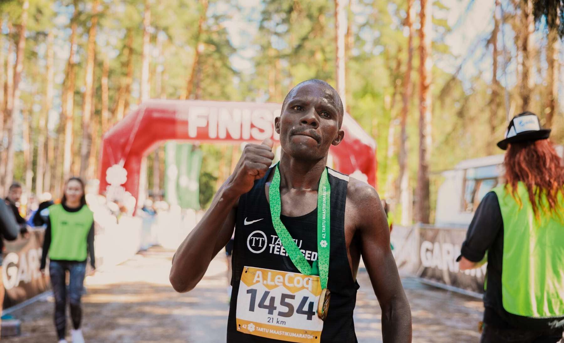 42. Tartu Maastikumaratoni võitja Julius Muriuki Wahome