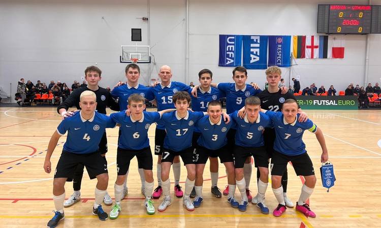 Eesti U19 saalijalgpallikoondis