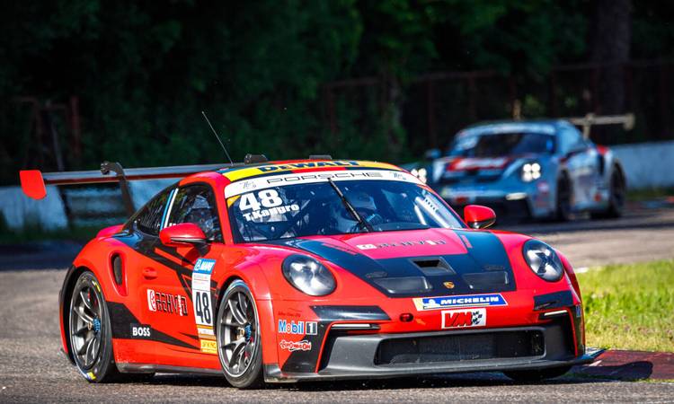 Porsche GT3 Cup võistleb Pärnus Eesti meistrivõistluste punktidele