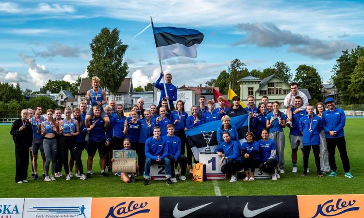 Eesti koondis võitis U20 vanuseklassi Balti meistrivõistlused