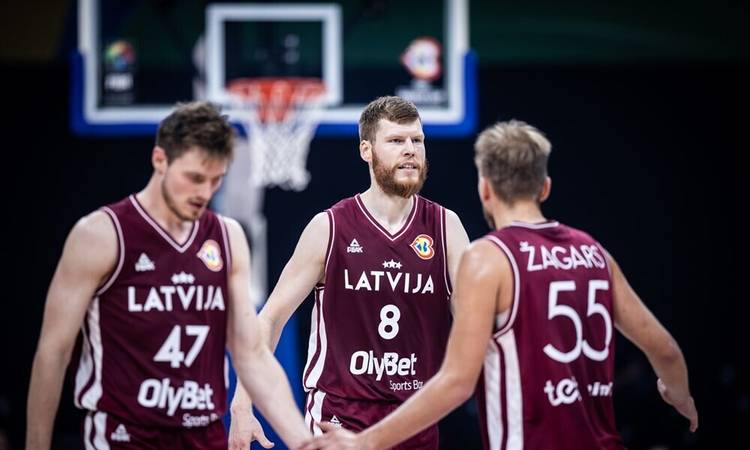 Läti korvpallikoondise mängumehed