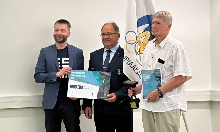 2023. aasta spordiraamatuks valiti Eesti Olümpiakomitee ajaloost jutustav teos