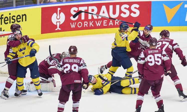 Rootsi alistas MM-il Läti