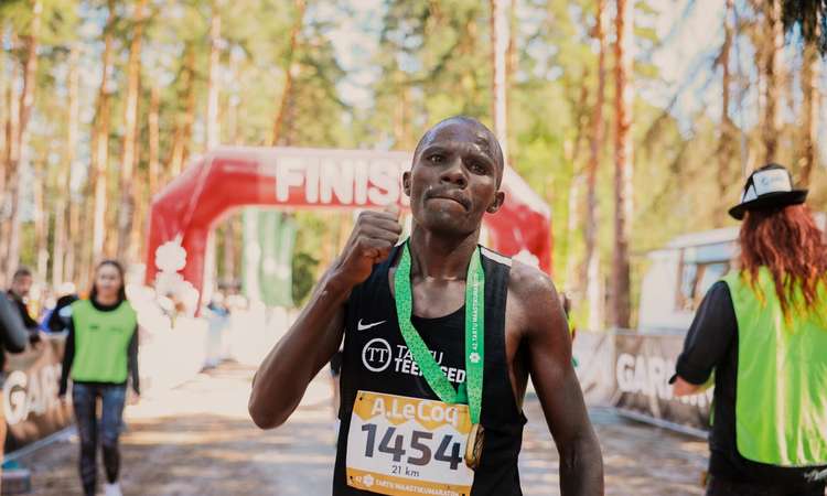 42. Tartu Maastikumaratoni võitja Julius Muriuki Wahome