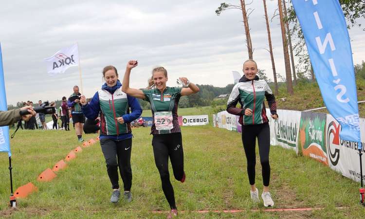 N21 võitjanaiskond OK JOKA: Sigrid Ruul, Evely Kaasiku, Anna Mia Atonen