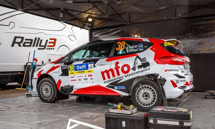 Jaspar Vaher / Sander Pruul on Rally Estoniaks valmis.