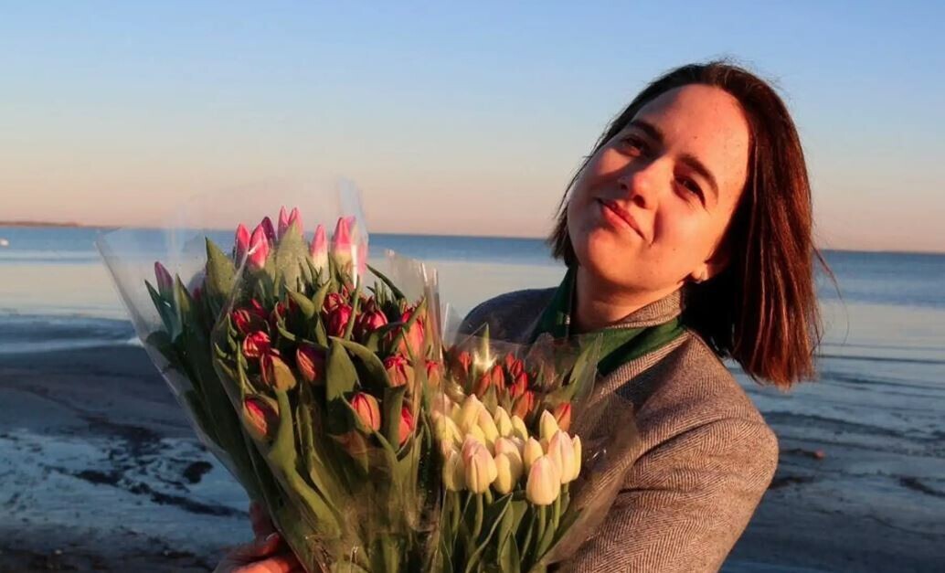 Ukrainast pärit lillemüüja Khrystyna Didukh